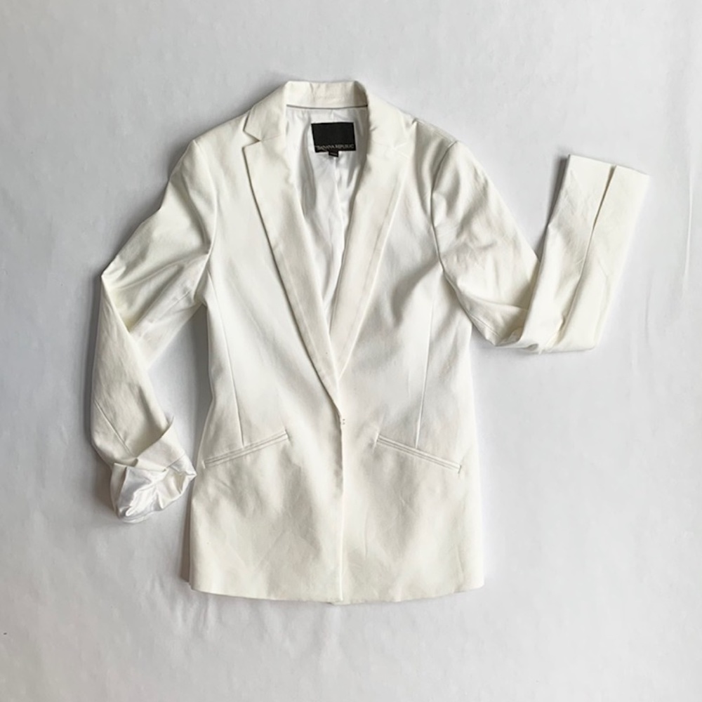 Banana Republic White Jacket (NWOT)